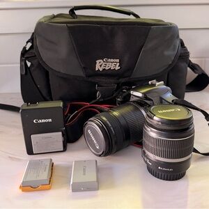 Canon EOS Rebel XSi Camera Kit with Bag